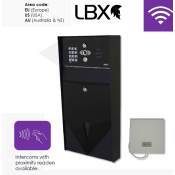 PRAE-IP-LBPK-EU, Praetorian IP Letterbox Black with Proximity Reader and Keypad