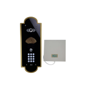 PRAE-IP-VFGBK-EU, Praetorian IP Vintage Flush with Keypad Gold/Black