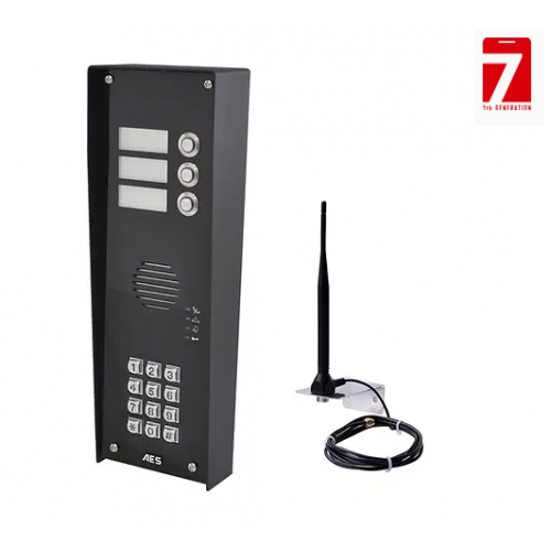 AES (PRIME7-IBK3-EU) 4G 3 Button Individual Window Prime 7 Imperial Intercom with Keypad  (EU)