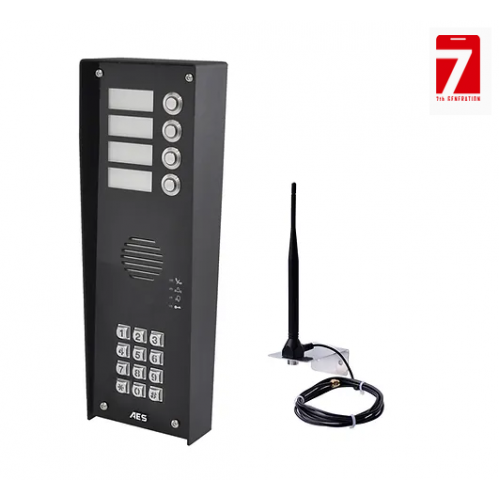 AES (PRIME7-IBK4-EU) 4G 4 Button Individual Window Prime 7 Imperial Intercom with Keypad (EU)