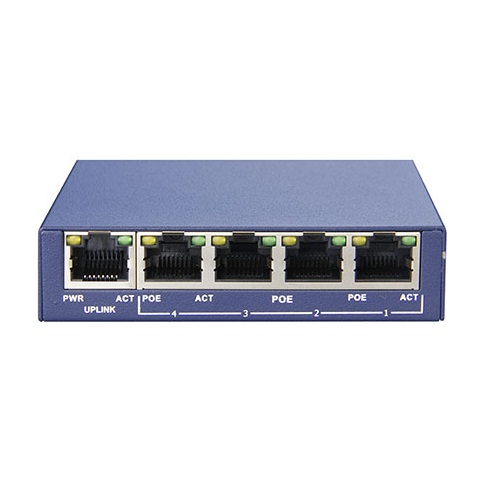 Hored, PS604, 4+1 port 100 Mbps POE switch