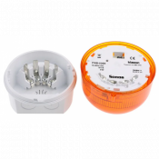 PSB-0059, Beacon (High Power 5J Xenon) Amber/White, Deep Base, 10-60 V