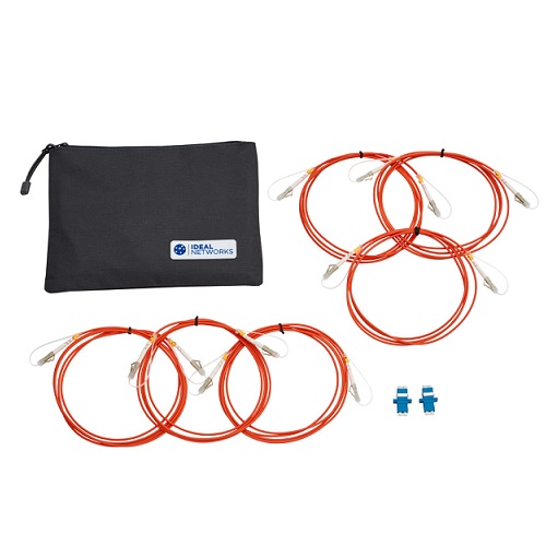 Ideal Networks (R164056) FiberTEK III LC MM Fiber Jumper Kit