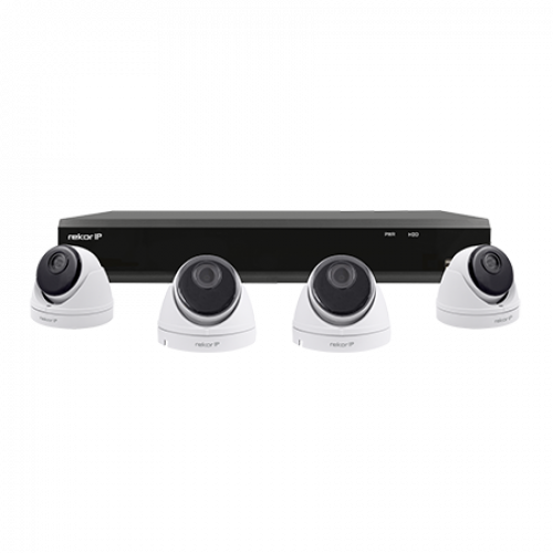 ESP (REKIP4KD4W) 4 Ch Full HD 1TB NVR & 4 x Dome Camera CCTV Kit