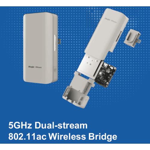 RG-EST310 V2, 5GHz Single-band Dual-stream 802.11ac Wireless Bridge