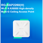 RG-RAP2260(H), Reyee Wi-Fi 6 AX6000 High-density Multi-G Ceiling Access Point