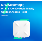 RG-RAP6260(H), Reyee AX6000 High-density Outdoor Omni-directional Access Point