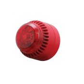 Fulleon, ROLPSB-RL-R-D, Red Sounder/LED Beacon with Deep Base