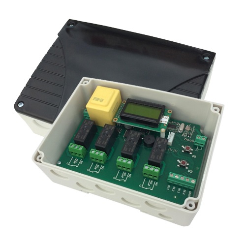CDVI, RX26-XPL4P, 4 Relay Receiver, 12 or 24Vac/dc, 500 Transmitter