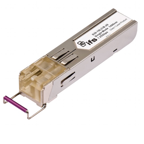 IFS (S25-1MLC-A-2) SFP-Port 100BASE-FX Fiber GBIC - 2Km - MM