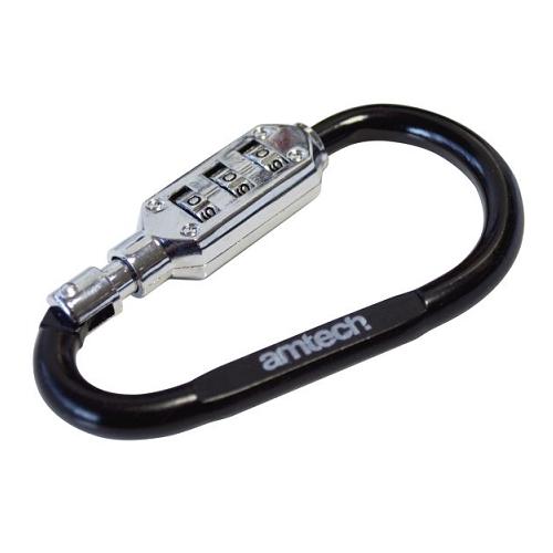 Am-Tech (S4321) Combination Carabiner Lock