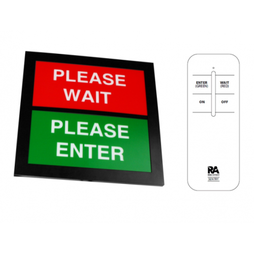 SENTRY/PANA, Sentry LED Entry Management Panel IP65 c/w Remote Control