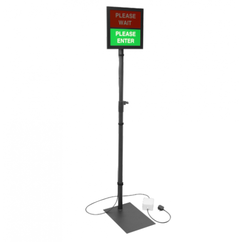 SENTRY/STD, Sentry Adjustable Stand for LED Entry Management Panel