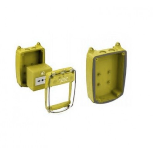 SG-BBCS-Y, Smart+Guard, Yellow, Sounder, in Clear Weatherproof Back Box