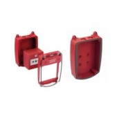 SG-BBRS-R, Smart+Guard, Red, Sounder, in Red Weatherproof Back Box