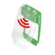 Vimpex, SG-FS-G, Smart+Guard Call Point Cover, Flush, With Sounder, Green