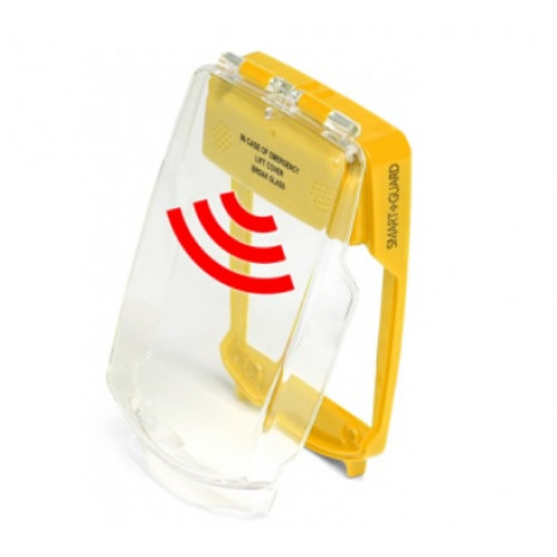 Vimpex, SG-FS-Y, Smart+Guard Call Point Cover, Flush, With Sounder - Yellow
