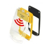 SGE-FS-Y, Waterproof Smart+Guard Call Point Cover, Flush, W/ Sounder, Yellow