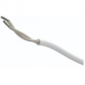 SL-FT-105, Fixed Temperature Heat Sensing Cable-105°C, White PVC (per m)