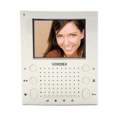 Videx, SL5418, Surface Mount Slim Line Handsfree Videomonitor - White