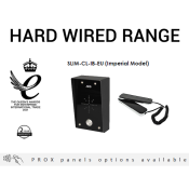 AES, SLIM-CL-IB-EU, SLIM Hardwired Audio Imperial (all black) Kit