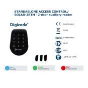CDV (SOLAR-2RTM) 2-Door Modern Auxiliary Reader