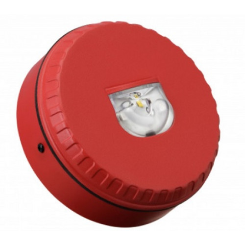 SOLISTA-LX-W-R, Beacon,Wall,Red