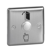 SSP, SPB-BSS,  Budget Flush Mount Single Gang Exit Button