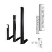 Optex, STW100M, 1m 180º Wall Mount Beam Tower
