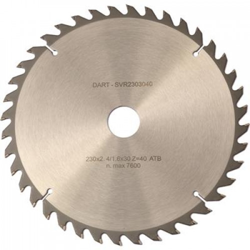 DART (SVR1362020) Silver TCT Wood Saw Blade - 136Dmm x 20B x 20Z