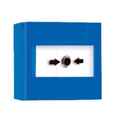 Vimpex, SY-BS01, Hydrosense Manual Alarm Call Point (Blue, Surface Mount)