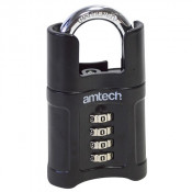 Am-Tech (T1147) 50mm 4 Digit Combination Padlock