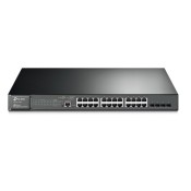 T2600G-28MPS(TL-SG3424P), 24-Port Gigabit L2 Managed PoE+ Sw