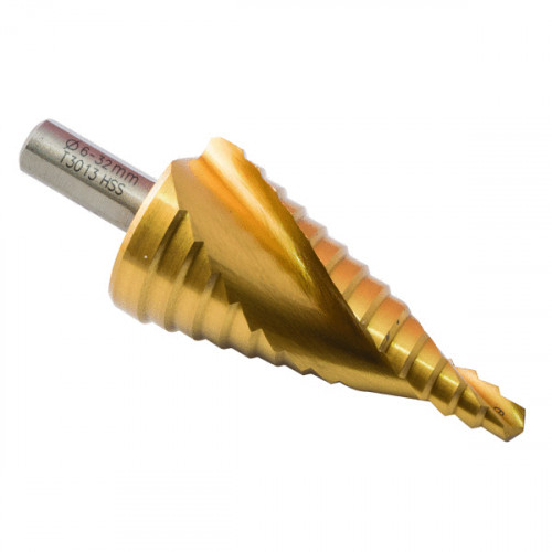 CK Tools, T3013, C.K TiN Coated HSS Multi-Step Drill 6 - 32mm