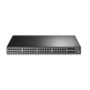 TP-Link, T3700G-52TQ, JetStream 52-Port Gig Stackable L3 Managed Switch