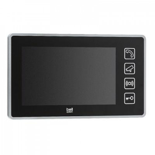 Bell (TB-B) 7" Colour Tabellet Video Monitor in Black/Chrome