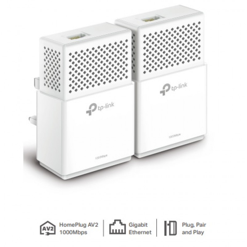 TP-LINK AV1000 Gigabit Powerline Starter Kit