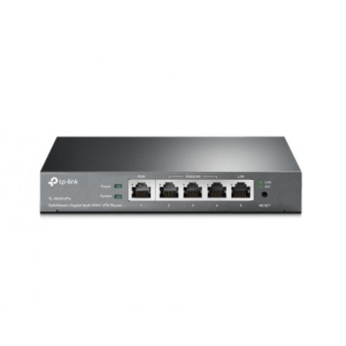 TP-Link, TL-R600VPN, Gigabit Desktop VPN Router, 1 WAN + 4 LAN