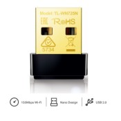 TP-Link, TL-WN725N, Wi-Fi N150 Nano USB Adapter