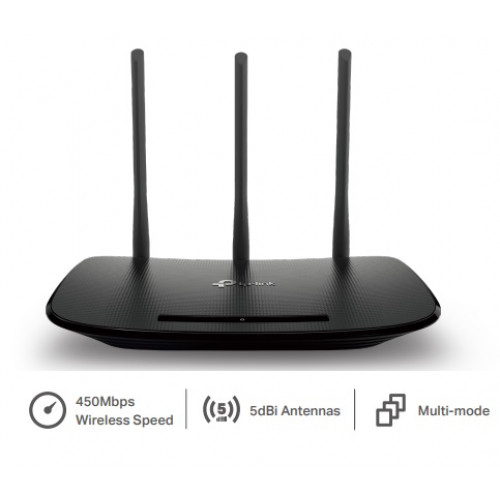 TP-Link, TL-WR940N, N450 450Mbps Wireless Cable Router