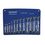 SILVERLINE TOOLS, TOOL868746, Fixed Head Ratchet Spanner Set