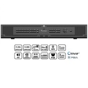TruVision (TVN-2208S-12T) 8 IP Channel NVR 22, H.265 / PoE Switch - 12TB
