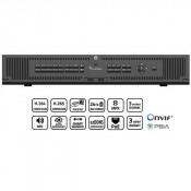 TruVision (TVN-2216S-12T) 16 IP Channel NVR 22, H.265 / PoE Switch - 12TB