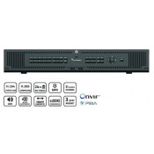 TruVision (TVN-2264P-8T) 64 IP Channel NVR 22P, 2U / H.265 - 8TB