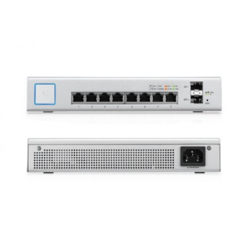 UniFi, US-8-150W, Gigabit Switch 8, 150W