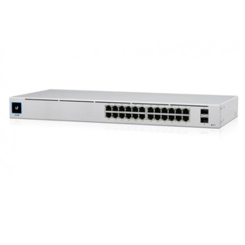 UniFi, USW-24-POE, 24Port Gigabit Switch with PoE and SFP