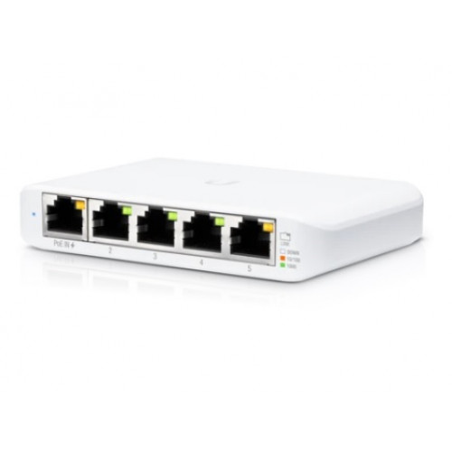 UniFi, USW-Flex-Mini, Compact 5Port Gigabit Desktop Switch