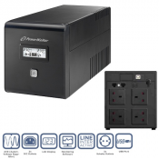 PowerWalker VI 1000VA LCD/UK UPS (600W)