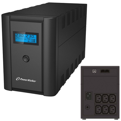 PowerWalker VI 1200SE LCD/UK IEC UPS (600W)