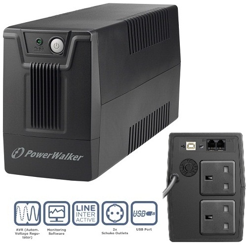 PowerWalker VI 600 SC UK UPS (360W)